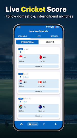 Live Cricket TV HD Streaming Screenshot 2