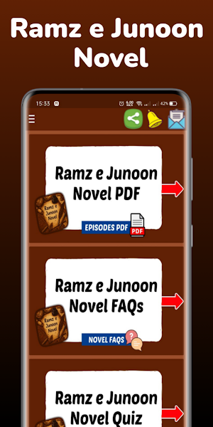 Ramz e Junoon Novel Screenshot 1