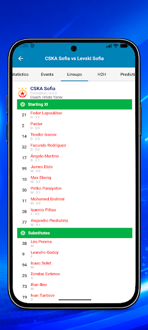 Бетсити - football stats Screenshot 3