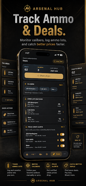 Arsenal Hub: Firearm Inventory Screenshot 3