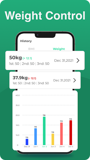 BMI Tracker: Ideal Body Weight Screenshot 1