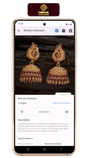 Babulal Gold House Screenshot 2