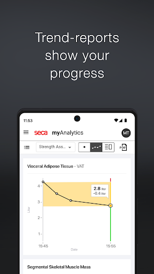 seca myAnalytics screenshot 6