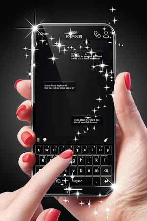 Matte Black Keyboard screenshot 1