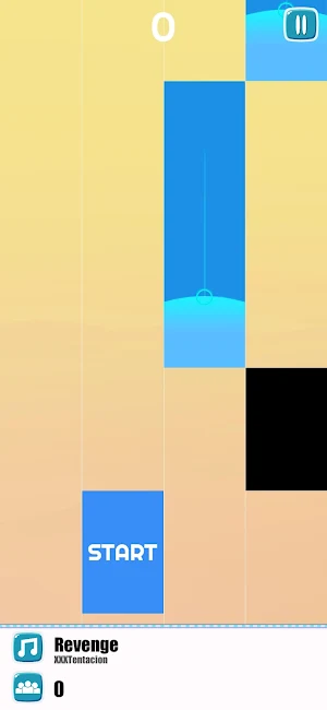 XXXTentacion Music Tiles Game Screenshot 1