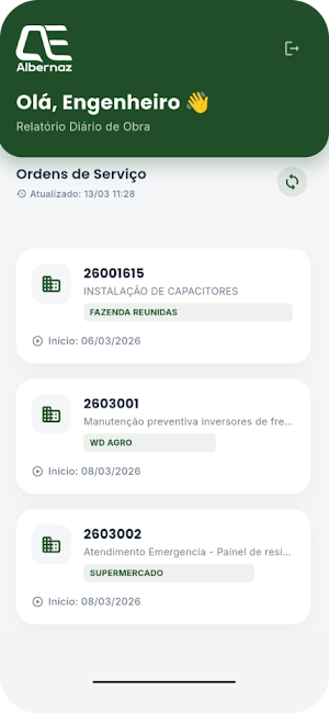 Osv App - Albernaz Screenshot 2