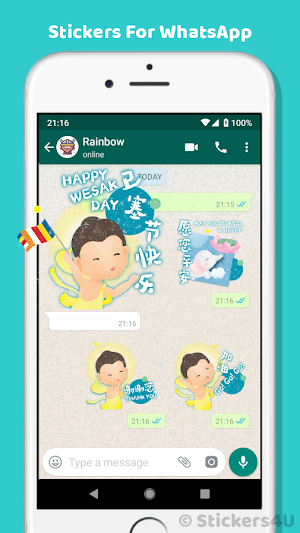 Wesak Day Stickers Vol.1 Screenshot 0