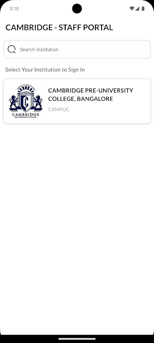 CAMBRIDGE STAFF Screenshot 1