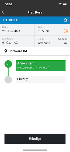 Oxocare Mobile Screenshot 2