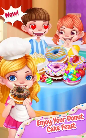 Sweet Donut Cake Maker Screenshot 3
