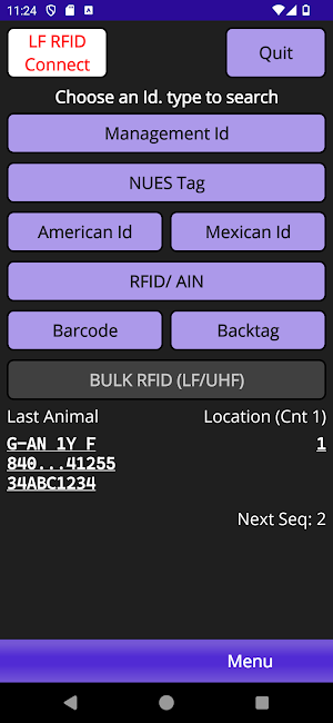 USDA MIM Mobile Screenshot 1