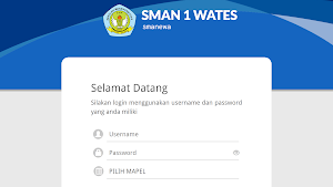 Exam SMAN 1 Wates Kediri Screenshot 2
