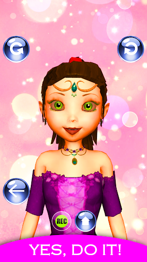Princess Fairy Hair Salon Game Screenshot 3