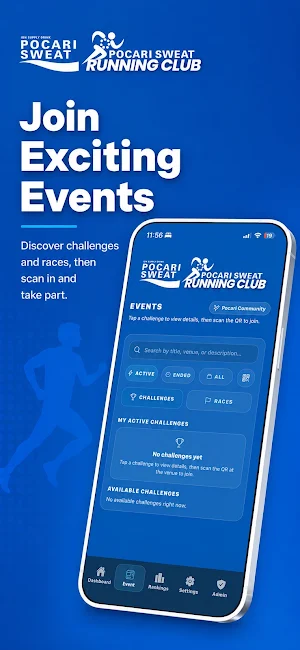 Pocari Sweat Running App Screenshot 3
