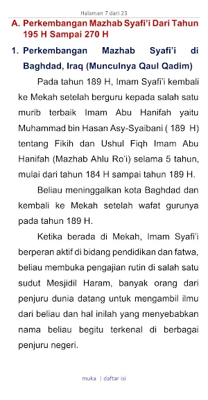 Sejarah Mazhab Syafi'i Screenshot 3