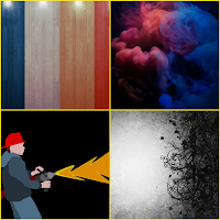Black, Fire, Smoke, Wood Wallpapers