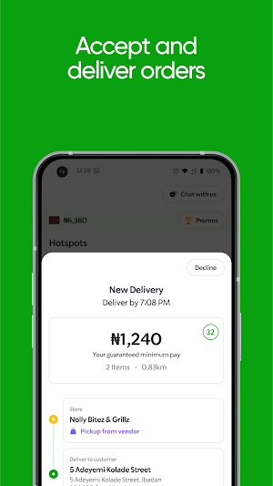 Heyfood Couriers Screenshot 1