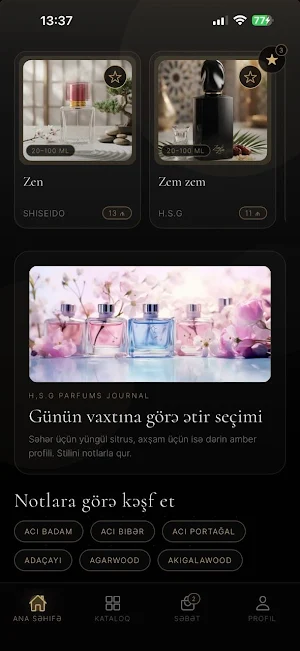 H.S.G Parfums Screenshot 3