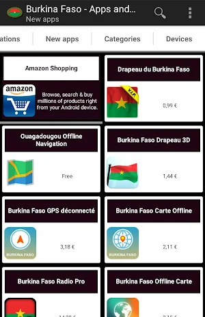 Burkinabé apps Screenshot 1
