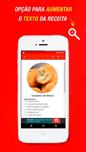 Receitas de Minuto Screenshot 3