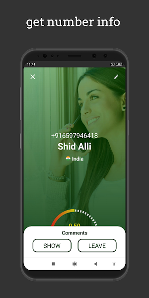 Number Book - check who call Screenshot 2