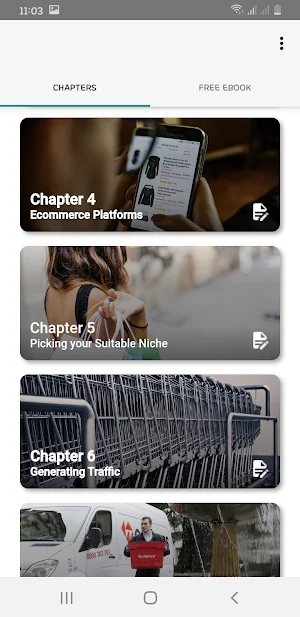 Dropshipping and Ecommerce Course Screenshot 2