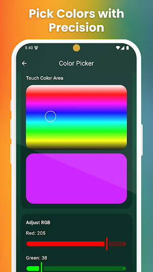 Color Picker HEX RGB Studio Screenshot 1