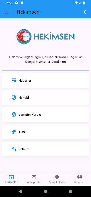 Hekimsen Mobile App Screenshot 0