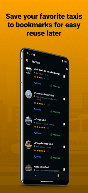 Kibtaxi - KKTC & Kıbrıs Taksi Screenshot 2