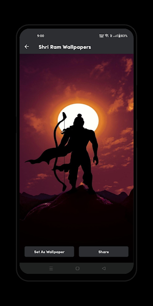 Shri Ram Wallpaper & Ringtones Screenshot 2