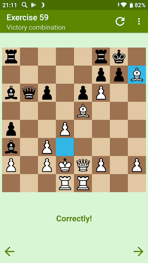 Combinations in the Scandinavian Defense Screenshot 3