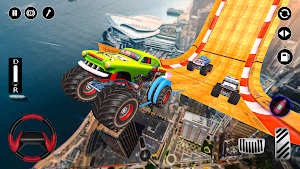 Monster Truck Stunts Games 3D Screenshot 1