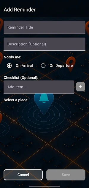 Spotra - GPS Location Reminder Screenshot 2