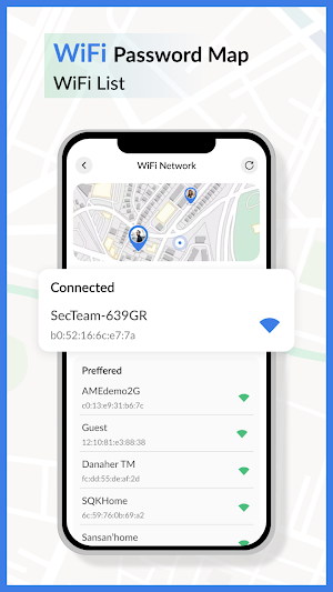 WiFi Password Map Screenshot 2