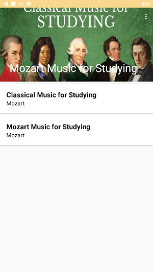Mozart Music for Studying Screenshot 1
