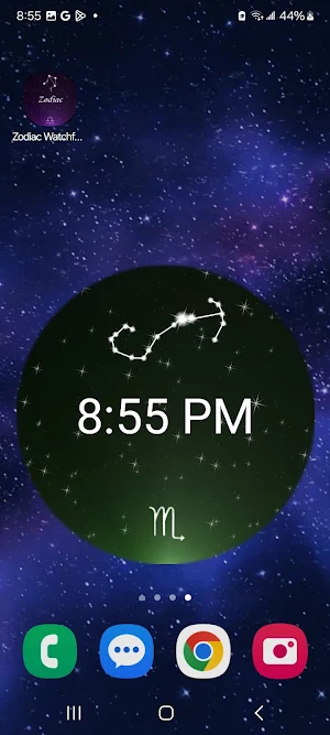 Zodiac Watch Face (7-12) Screenshot 0