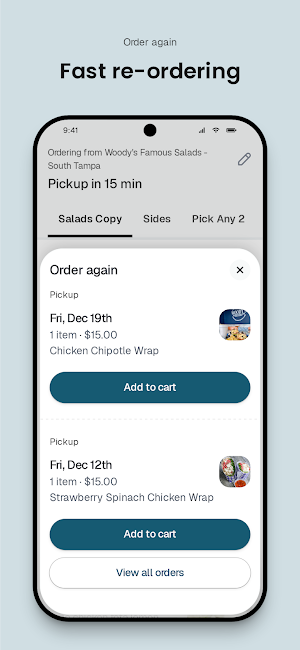 Woody's Salads To Go Screenshot 3