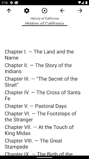Book, History of California Screenshot 0