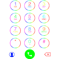 THEME i 9 WHITE COLOR EXDIALER