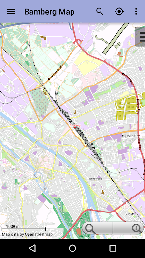 Bamberg Offline City Map Screenshot 0