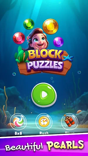 Block Puzzle: Ocean Blast Game Screenshot 2