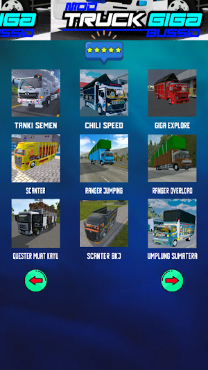Bussid Truk Giga Mbois Trondol Screenshot 3