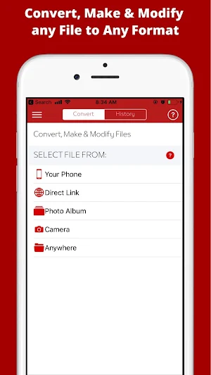 Aadhi File Converter Zip Split Screenshot 0