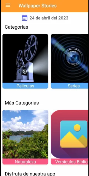 Wallpaper Stories Screenshot 0