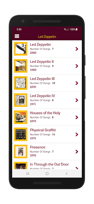 Led Zeppelin Lyrics Wallpapers Screenshot 1