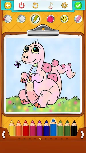 Dinosaur Coloring Pages Screenshot 1