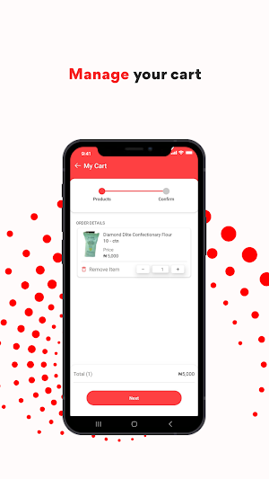 Pure Flour distributor Store Screenshot 1