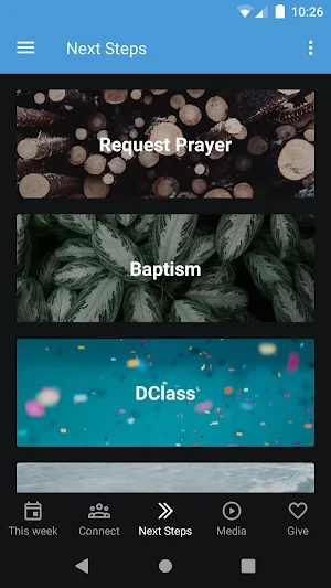 Crosswinds Church NC Screenshot 1