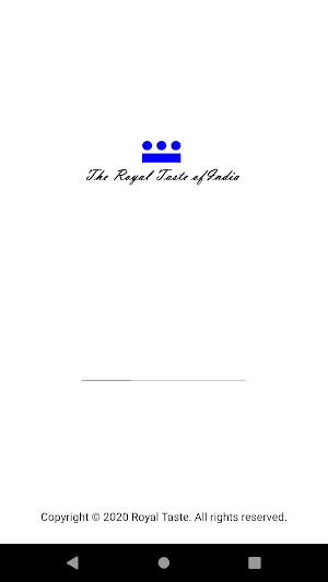 Royal Taste of India Screenshot 0