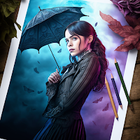Wednesday Addams 2 Coloring